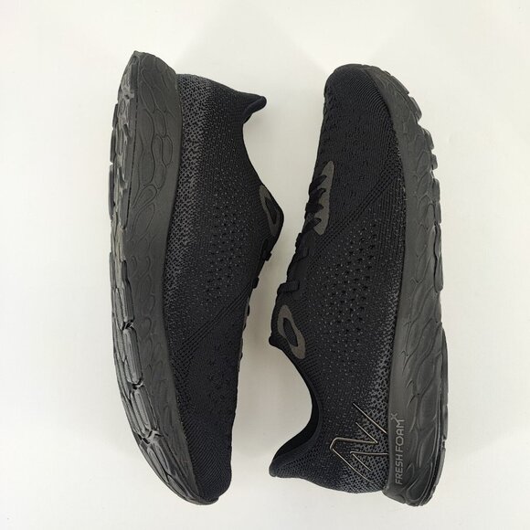 New Balance Men’s Fresh Foam X Triple Black Mesh Running Sneakers Size 10.5 US - Picture 6 of 9